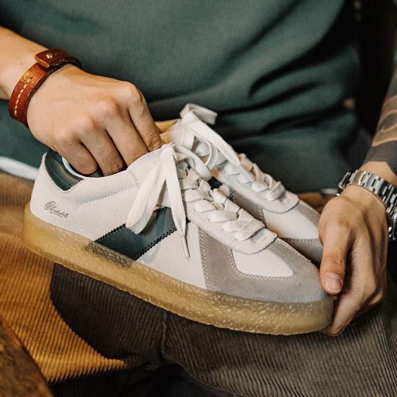 Madden Retro Green Tail Training Shoes for Men 2026 New Low-Top Casual Shoes Sports Thick-Soled Sneakers