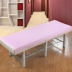 Tấm trải giường làm đẹp Bông trắng tinh khiết cho thẩm mỹ viện Massage màu đơn giản Tribute body massage Câu lạc bộ SPA - Khăn trải giường