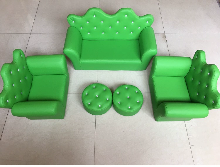 Trẻ em công chúa cô gái sofa vườn ươm nhỏ sofa ghế khu vực góc sofa phim hoạt hình nhà búp bê em bé dễ thương - Ghế sô pha