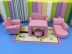 Trẻ em công chúa cô gái sofa vườn ươm nhỏ sofa ghế khu vực góc sofa phim hoạt hình nhà búp bê em bé dễ thương - Ghế sô pha sô pha Ghế sô pha