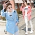 Áo khoác ngắn Swallowtail Xuân và Thu 2021 Hàn Quốc Slim OL Double Breasts Trench Coat Áo khoác gió nữ - Trench Coat