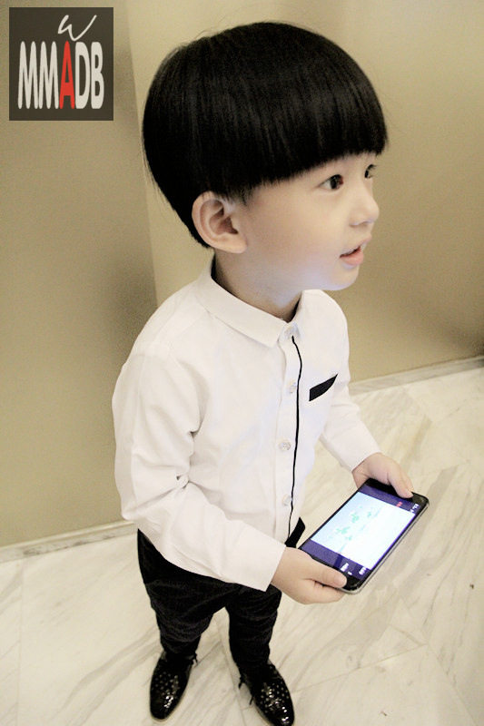 Chemise garcon à manche longue - Ref 2075171 Image 34