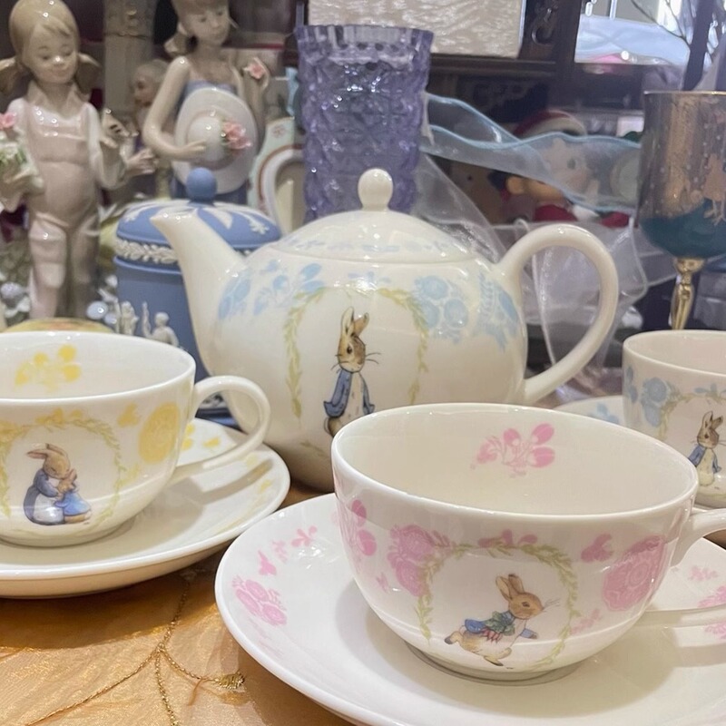 Japanese Yamaka Peter Rabbit Peterrabbit Collaboration Cartoon Large Water Bottle Coffee Set Mug Tableware