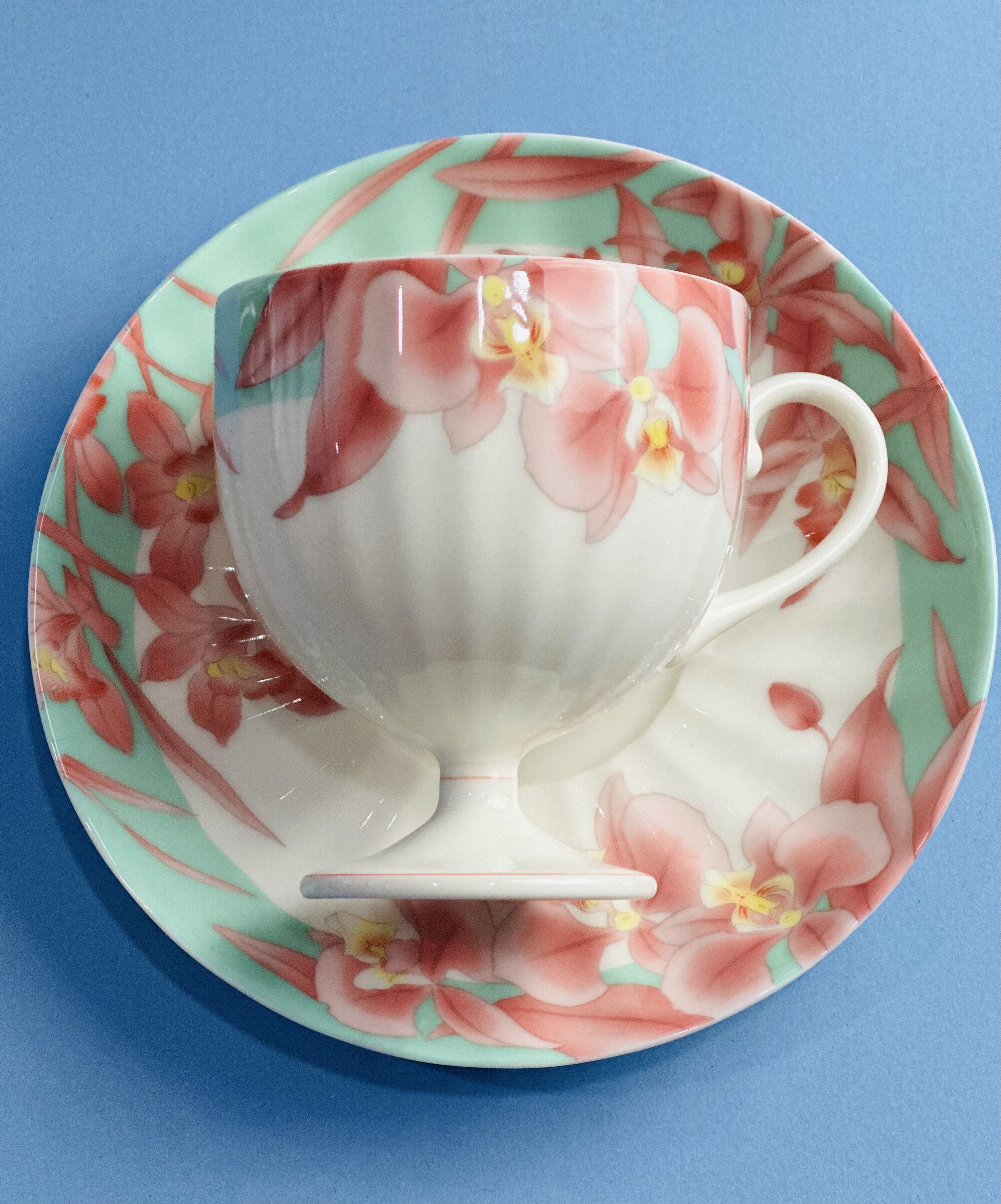 Japan Chanlan Society Coffee Cup Suit Black Tea Cup Ceramic Ostyle Cup Tea Set for afternoon tea coffee sleeve-Taobao