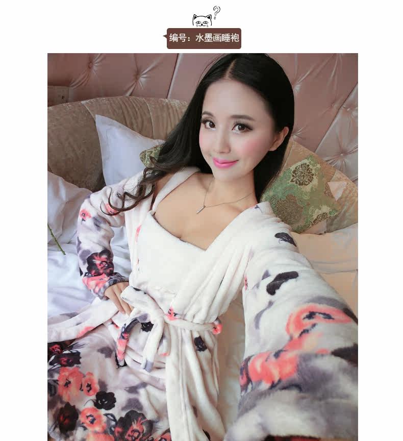 Peignoir jeunesse NATORI Trois pièces robe - Ref 601278 Image 33