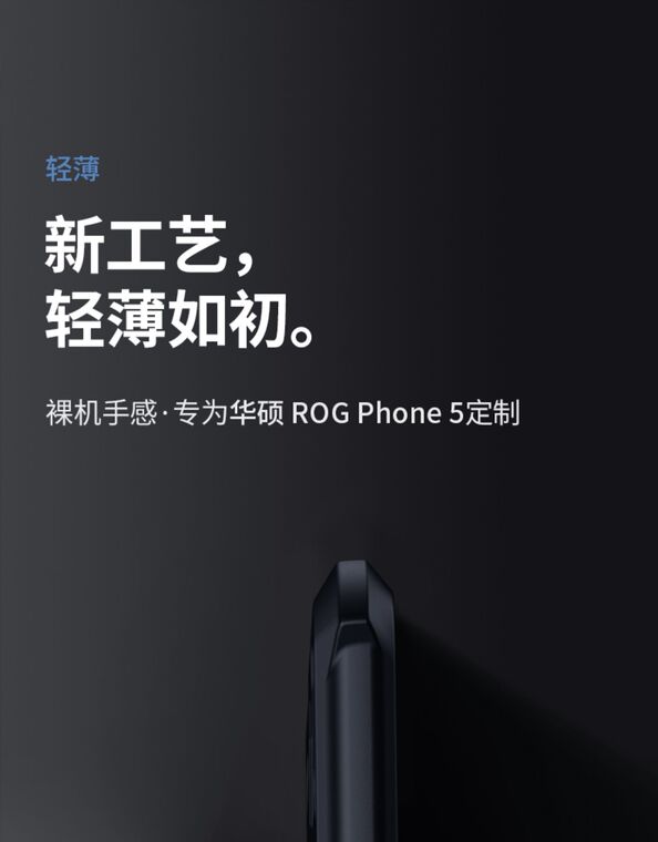 Transparent Clear Heatsink Heat Dissipation Airbag Corner Protection Tough Shockproof Rog Phone 6, Rog Phone 6 Pro Phone Case