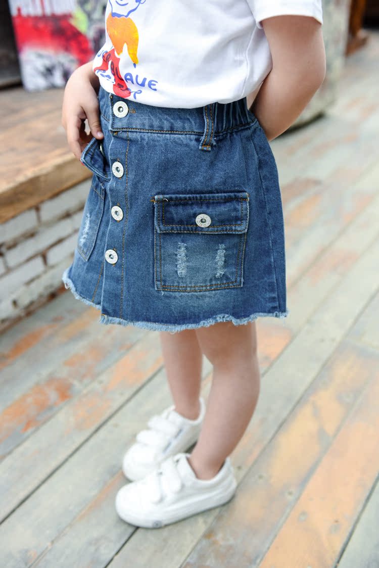 Jupe pour fille en toile - Ref 2051904 Image 7