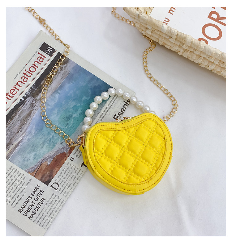 New children's small round bag 2021 new style fashionable diamond-shaped little Chanel mini single-shoulder bag chain stylish crossbody bag undefined