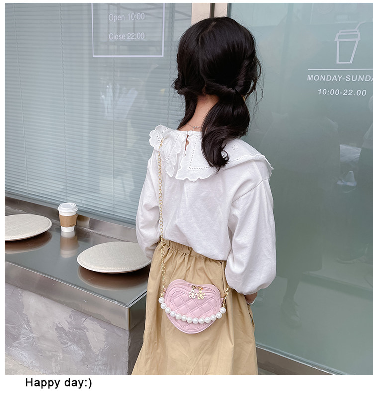 New children's small round bag 2021 new style fashionable diamond-shaped little Chanel mini single-shoulder bag chain stylish crossbody bag undefined