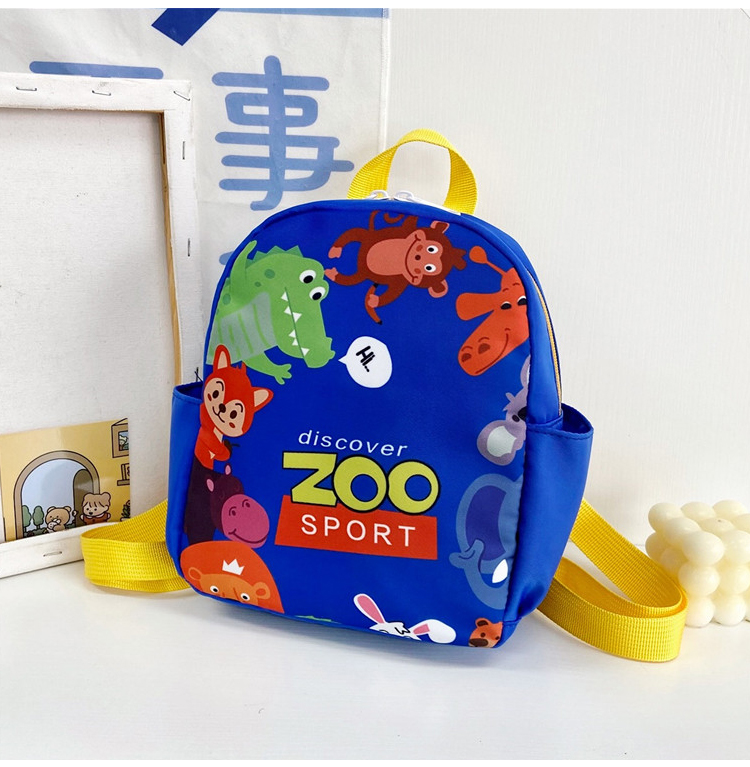 新款儿童包可爱卡通印花幼儿园书包男女童宝宝外出背包儿童双肩包详情36
