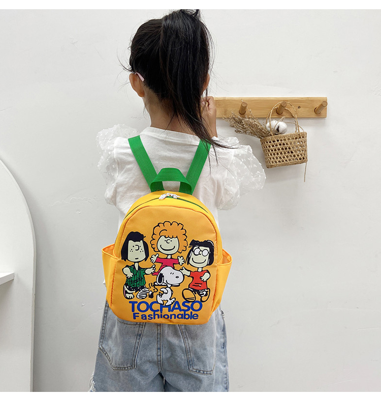 新款儿童包可爱卡通印花幼儿园书包男女童宝宝外出背包儿童双肩包详情10