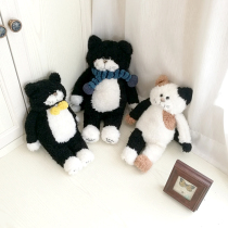 Scarf black cat cat cat cat cat cat Cat Doll Doll plush toy comfort pillow girl friend gift