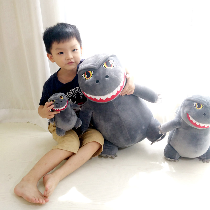 Godzilla dinosaur monster plush PP cotton doll pillow toy children's funny gift photo props