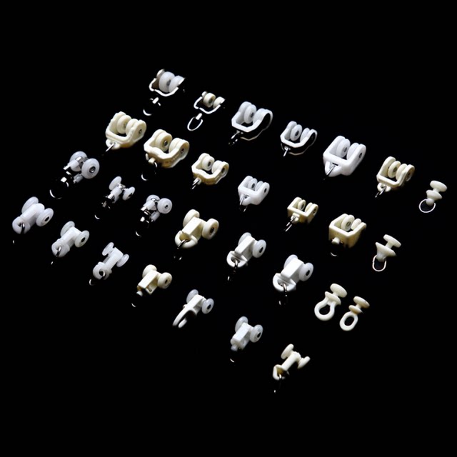 curtain track accessories accessories roller old straight rail curved rail guide rail hook slide rail wheel pulley wheel buckle