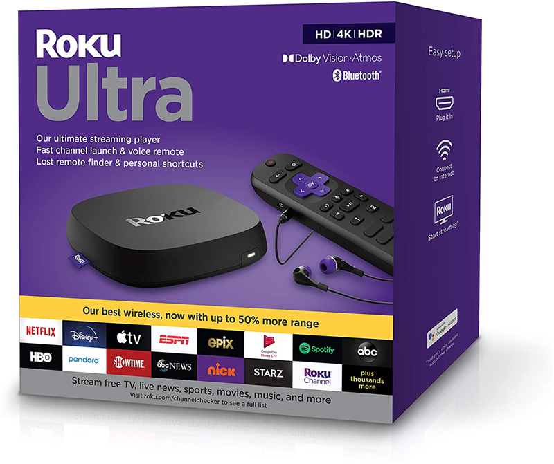 New ROKU Smart Internet TV Box ultra 2020 4K HD Player in Stock