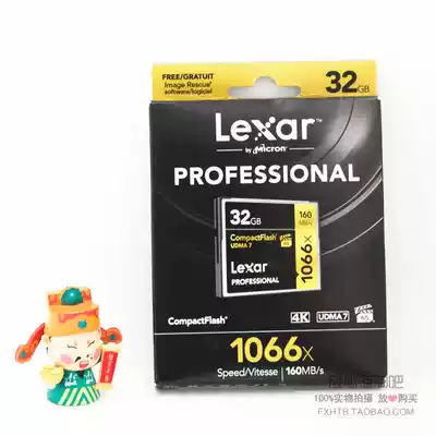 Lexar LEXAR1066XCF card Camera Memory card High-speed card 4K video 32G