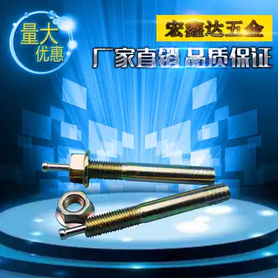 Core expansion screw one nail percussion type bulge screw lift canopy expansion hammering gecko high strength