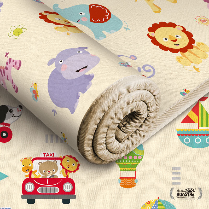 Baby crawling mat Baby thickened environmental protection double-sided folding moisture-proof foam climbing mat game blanket oversized custom