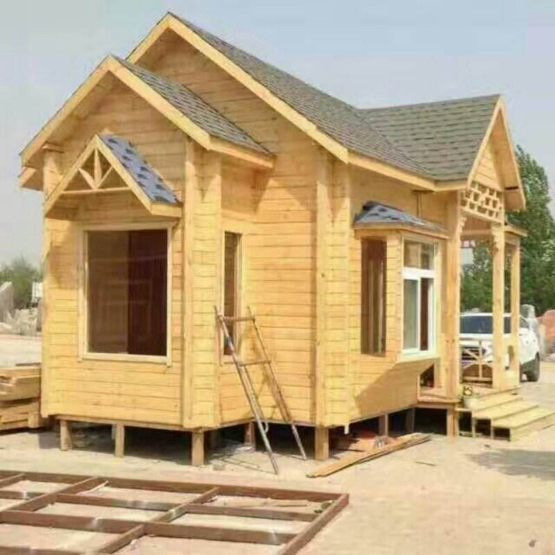 Nanyang Embalming Wood Kong Booth Manufacturer Security Pavilion Outdoor Sale House Small Wood House Manufacturer Customized