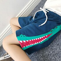  Summer new boys and girls baby middle and small children pure cotton Korean childrens clothing girls sports five-point pants shorts tide