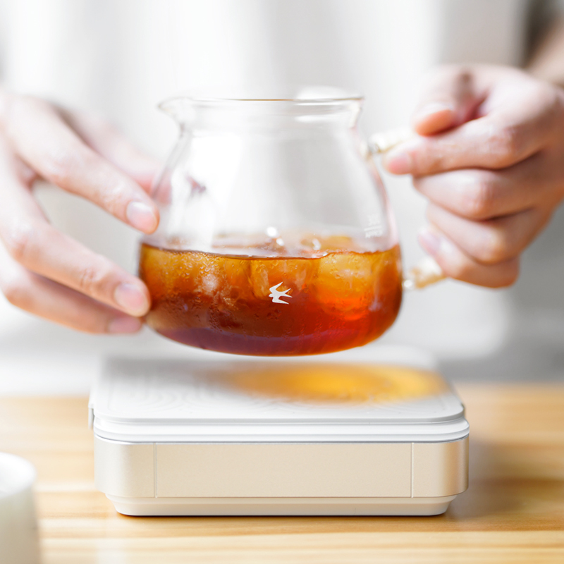 Japanese Yanin Rongteng Coffee Sharing Pot, Large Capacity Pour-Over Sharing Cup, Hanging Ear Glass Coffee Pot, Coffee Utensils