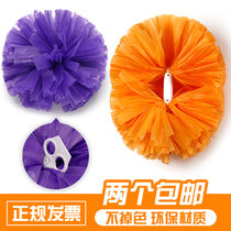Big number sub-light cheerleader Fancy Ball Square Dance Hand Flowers Color Ball Cheerleading Flowers School Interclass Dance Props
