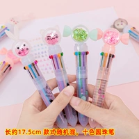 Блестки для ногтей, цветные карандаши, десять цветов, 5 шт