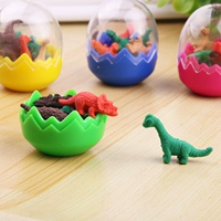 Динозавр, ластик, 9 шт