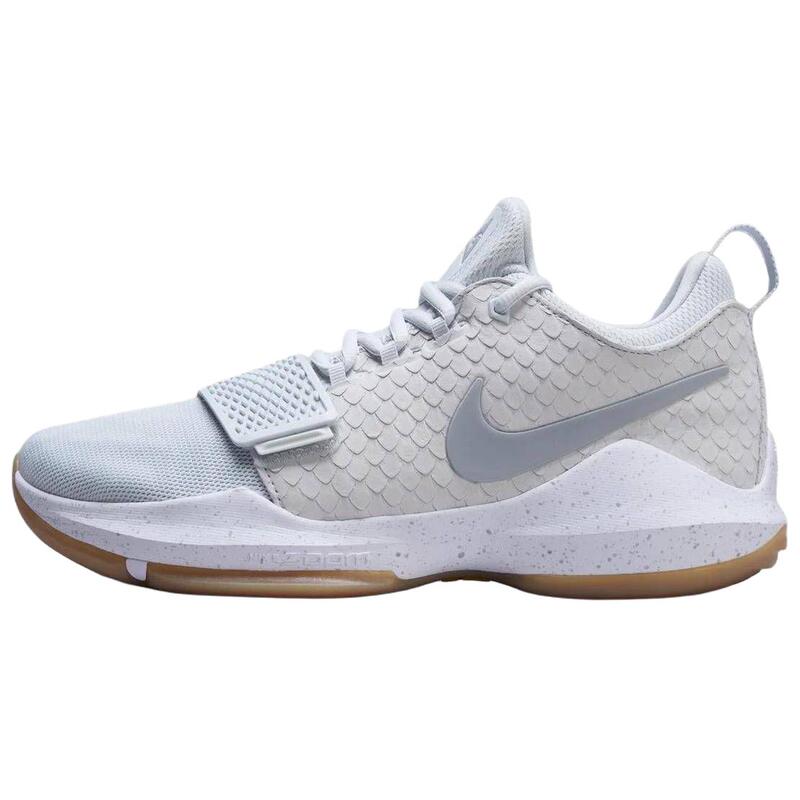 Nike Pg 1 Ep Comfortable Fit Anti-Twist Grip Basketball Shoes Men's Gray Iv2869-008