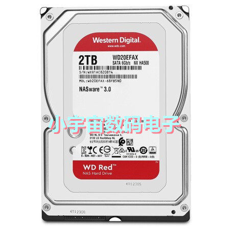 WD/西数WD20EFAX/WD20EFPX/WD20EFZX 2T台式机硬盘WD红盘NAS硬盘评价
