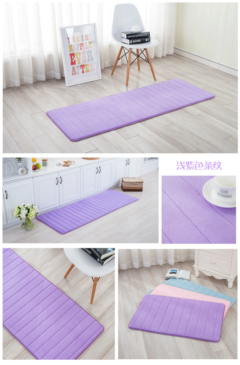 Entry thảm nhà bếp phòng tắm nhà vệ sinh thảm chống trượt nhà lối vào phòng ngủ cửa thảm - Thảm thảm chống trượt