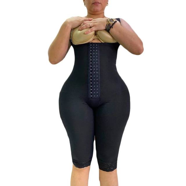 WomenBodyshaperKneeHighCompressionGirdleForDailyOrP