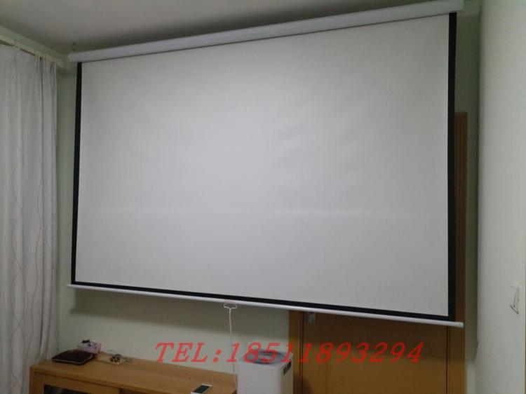 Gói khuyến mại 72/84/100/120 inch Hướng dẫn sử dụng rèm tự khóa Màn hình chiếu kính cầm tay - Phụ kiện máy chiếu điều khiển máy chiếu sony