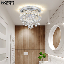 LED bedroom ceiling light round Corridor light aisle light Hall entrance light simple modern restaurant crystal light fixture