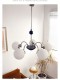 Minimalist Magic Bean Pendant Light for Living Room, Full Spectrum Bedroom, Master Bedroom, Wabi-Sabi Style, Trendy Room, French Vintage Light Luxury Lighting