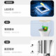 Candle Tail Three-Color Dimming Light Bulb E27 Screw Base Led G80 G95 Dragon Ball Energy-Saving White Light Warm Light E14 Light Source