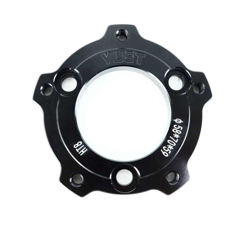 Yuster 3-to-5 Five-To-Three Hole Flange Base 8mm Modification 12inch Ak/Mfs Front Hub Electric Motorcycle Universal