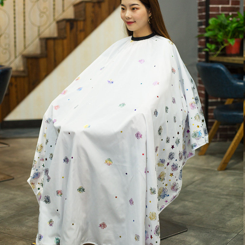 Barber shop bib hair salon dedicated non-stick hair salon bib high-end custom logo cut hair bib tide high-grade