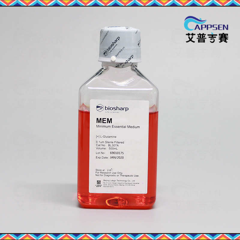 Biosharp BL307A MEM液体培养基 细胞生物学产品(细胞培养)500ml