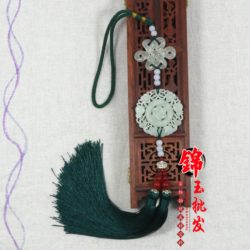 Original Ancient-Style Hanfu Accessories, Chinese Knot, Fortune Beads, Jade Pendants, Tassels, Waist Pendants, Palace Ribbons, DIY Jewelry