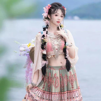 Xishuangbanna Miao costume Peach Blossom Saint ancient style super fairy exotic style ethnic costume Hani suit
