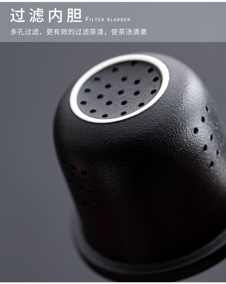 Ceramic porcelain constant hall travel small kung fu tea set tea teapot household contracted portable bag type crack cup