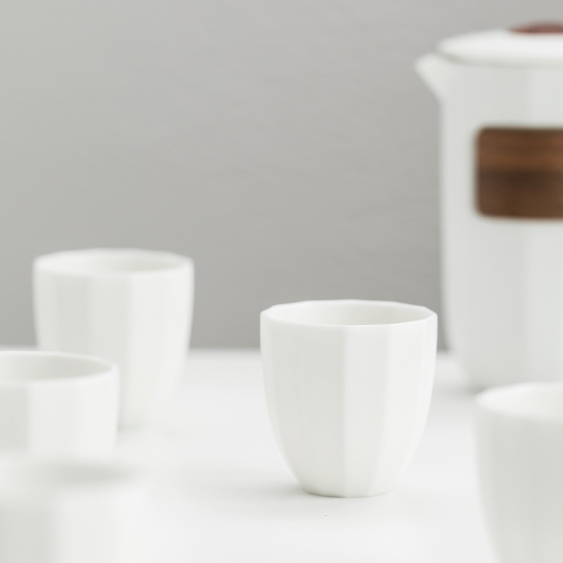 Porcelain heng tong ceramic cups sample tea cup kung fu tea set household contracted small bowl with a single master cup tea cups