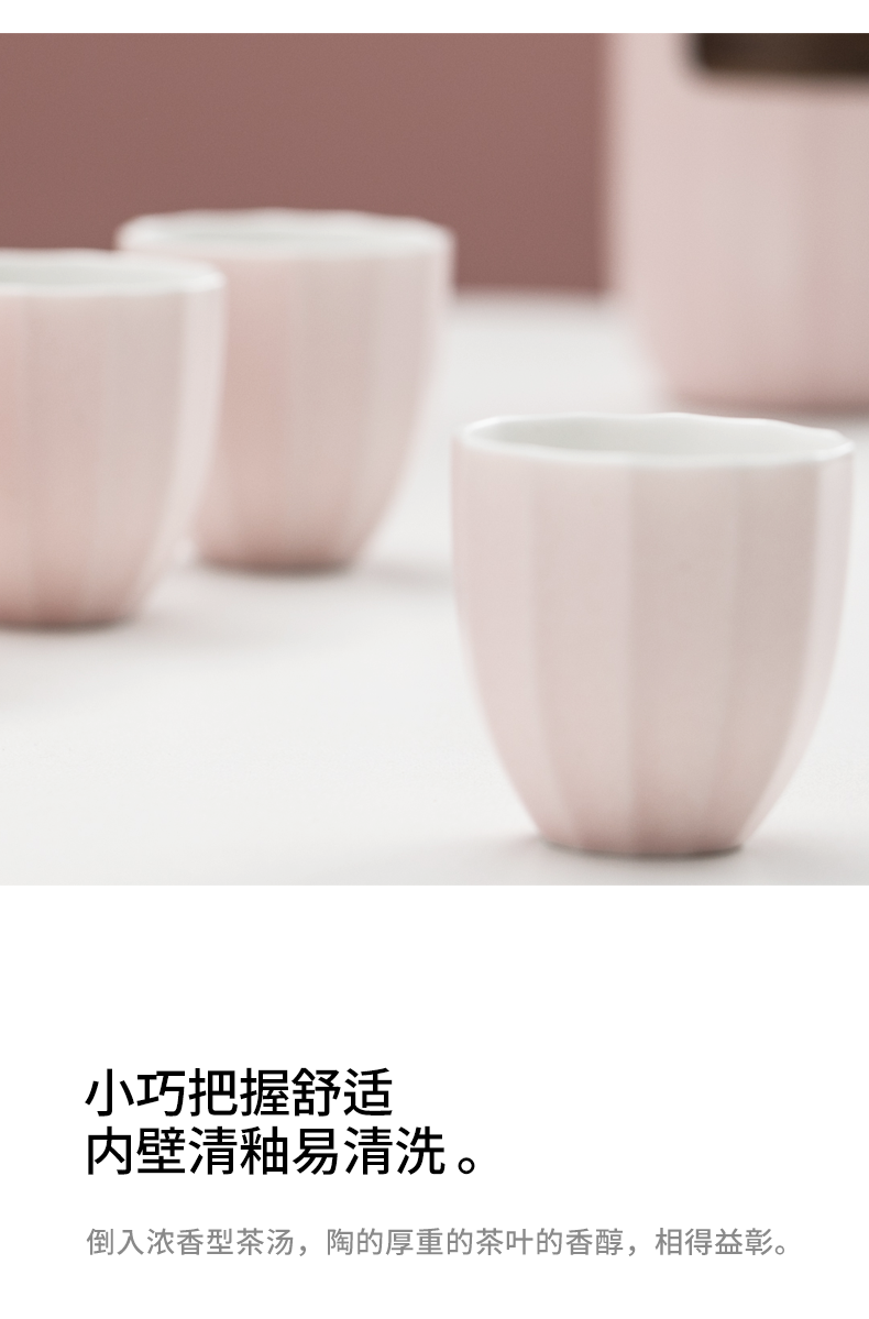 Porcelain heng tong ceramic cups sample tea cup kung fu tea set household contracted small bowl with a single master cup tea cups