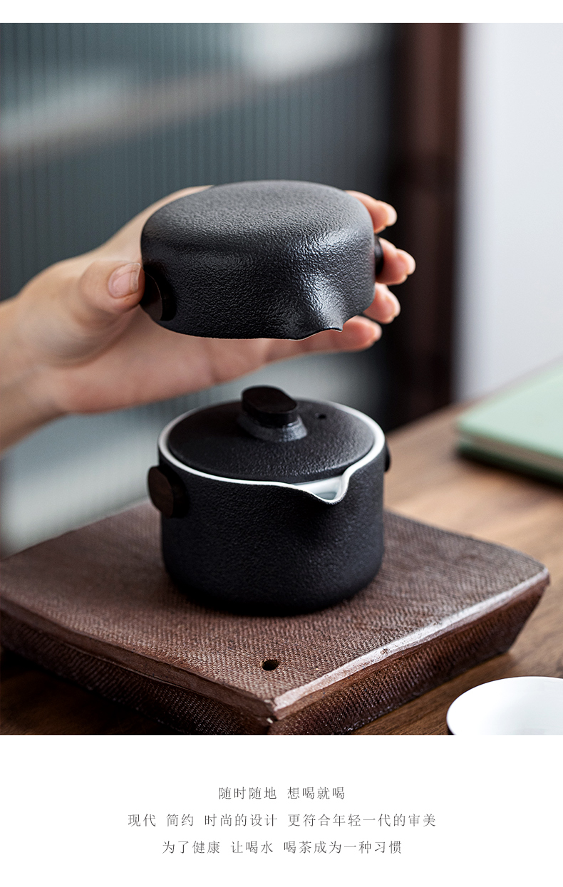 Porcelain # constant travel tea set small suit is suing portable bag contracted to crack a pot of three kung fu teapot