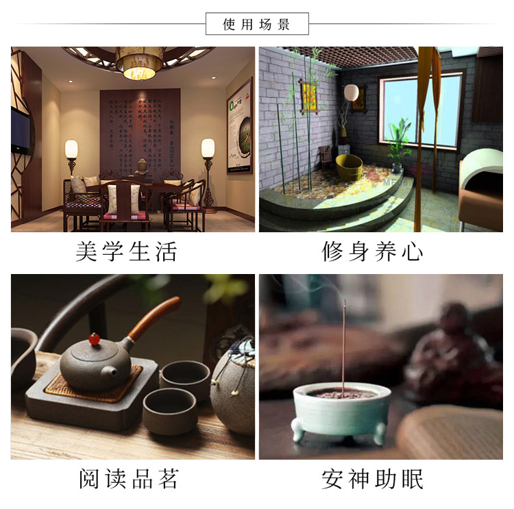 Porcelain heng tong backflow censer household creative violet arenaceous aroma stove furnishing articles indoor aloes zen lucky tan xiang xiang