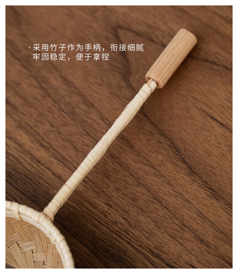 Porcelain heng tong bamboo rattan has by hand) tea tea canister filter filter ideas with kung fu tea tea zero accessories