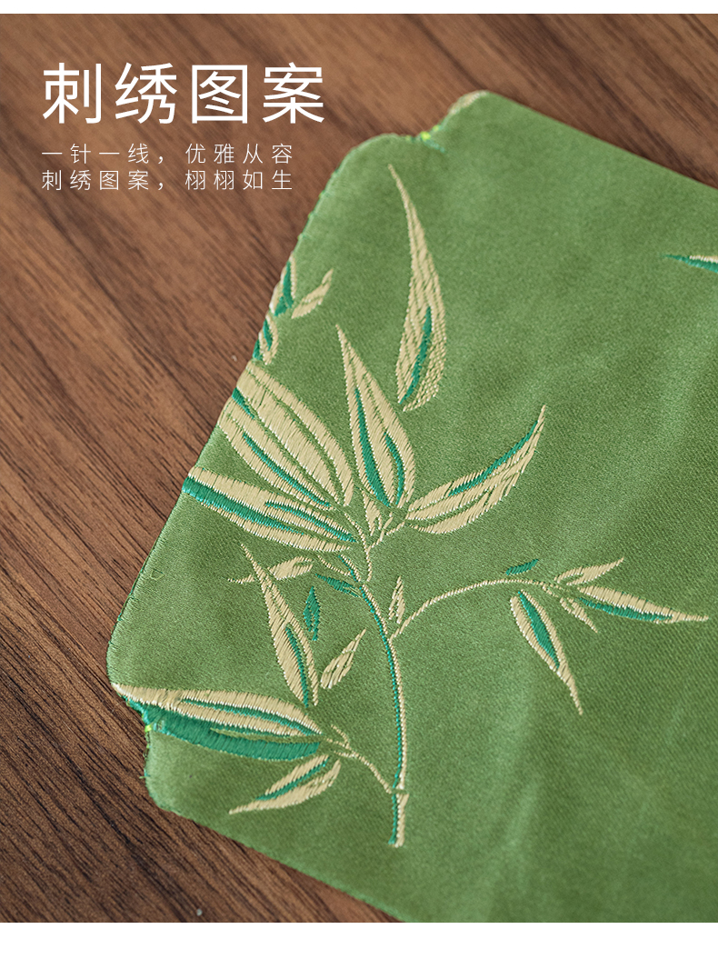 Cloth art porcelain constant hall brocade cup mat linen cotton teapoy flag against the hot insulation suction pot bearing pad tea accessories