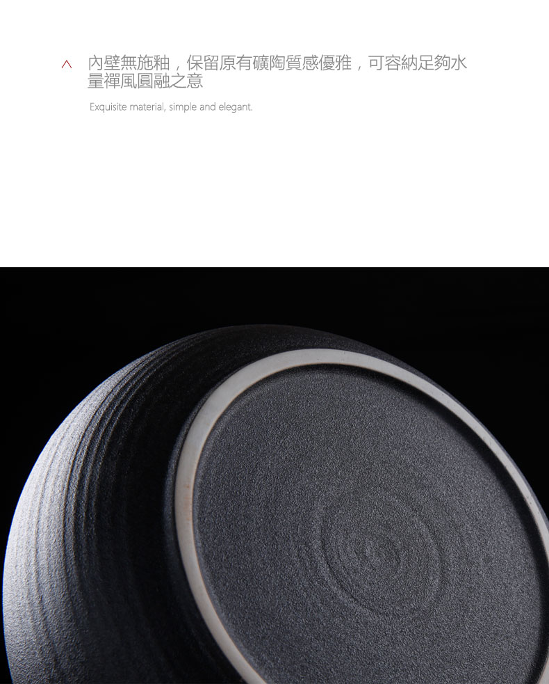 Porcelain heng tong coarse pottery round tea wash to ceramic wash bowl washing dishes kung fu tea accessories cup hot wash to the writing brush washer from cylinder