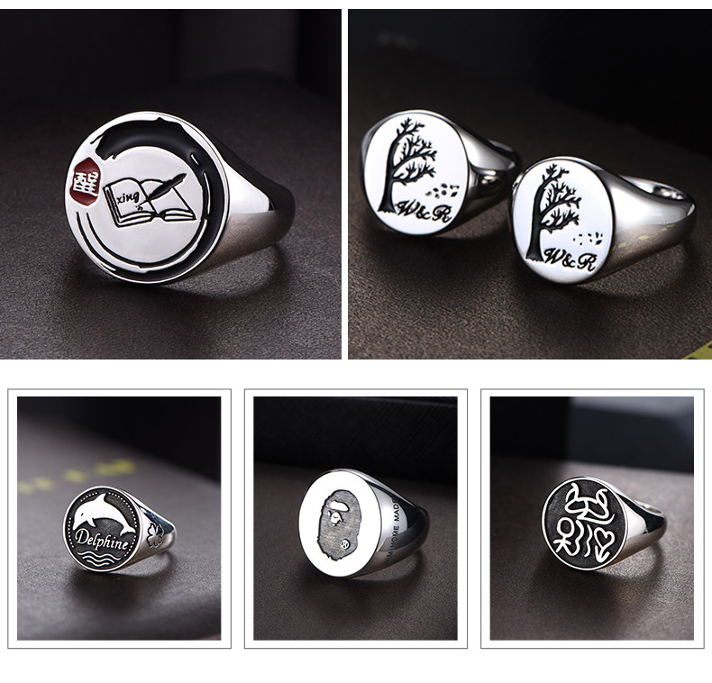 Bague homme LSSW     en Argenterie - Ref 3088537 Image 23